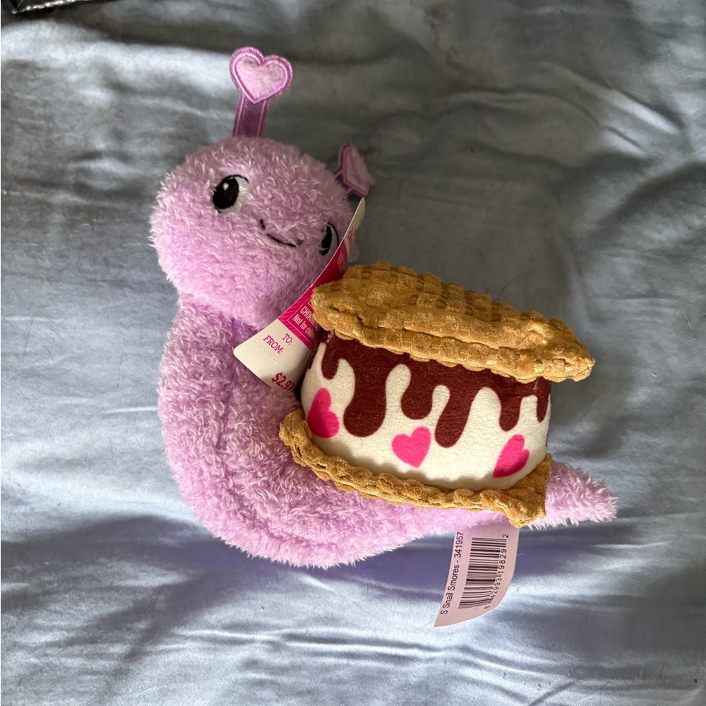 Cute snail plush new :)